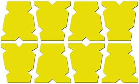 אבא מדבקה גרסה 2 קסדת כבאי טטרהדרון-טרפוזואידים טטט מדבקות ויניל על ידי StackerDad®- גודל: צבע 2.5 אינץ ': צהוב רפלקטיבי, קירות, פגושים,