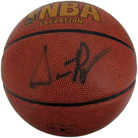 Scottie Pippen Hof Bulls חתמו Spalding NBA כדורסל JSA 159605 - כדורסל חתימה