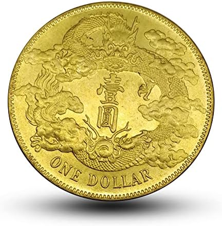 מטבע צ'ינג כסף לונגיאנג Xuantong שלוש שנים מטבע זהב עתיק אוסף עגול עגול עתיק רטרו אוקיינוס ​​יואן דאטו