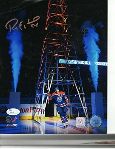 ריאן סמית 'חתום על חתימה 8 x 10 תמונה תמונה JSA COA - תמונות NHL עם חתימה