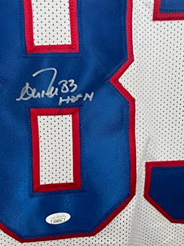 אנדרה ריד חתמה על חתימה חתומה על ג'רזי NFL Buffalo שטרות JSA COA HOF 14