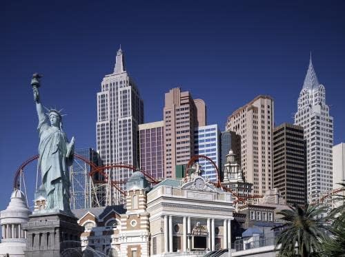 צילום: קזינו בניו יורק בלאס וגאס, נבדה, נ.ב., פסל החירות, קרול הייסמית '