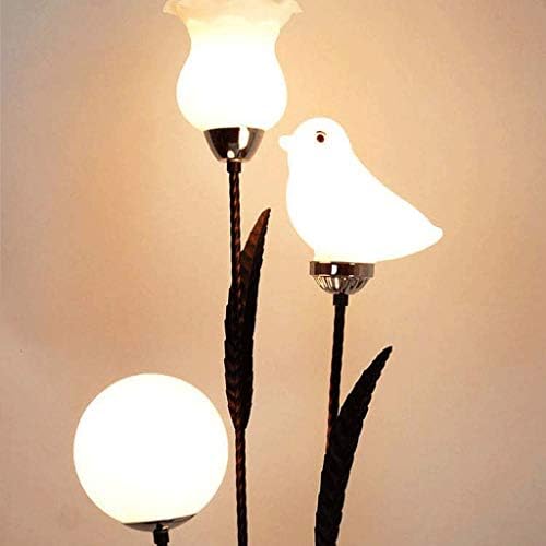COTCLO -מנורה מינימליסטית מנורה מינימליסטית מנורה סלון מנורה לצד מיטה חדר שינה מודרנית אופנה יצירתית מנורת רצפה LED E27 * 3/27 * 150 סמ