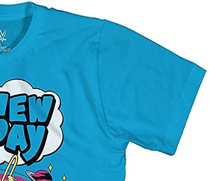 WWE חולצת היום החדשה - קופי קינגסטון, ביג אי וסאבייר וודס - חולצת טריקו אלופת ההיאבקות העולמית