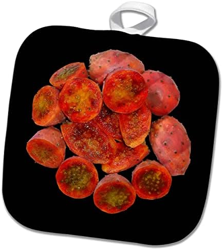 3 דרוז טראופי אדום עוקצני פרי חתוך ואמנות וקטורית - פוטלים