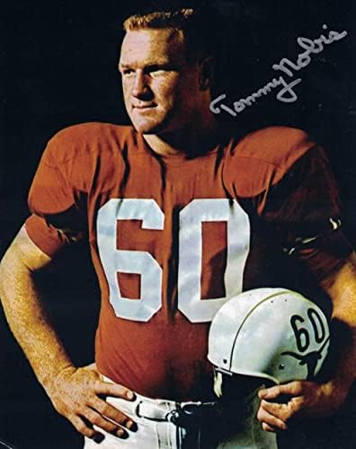 טומי נוביס חתימה/חתומה על טקסס לונגהורנס 8x10 תמונה 16294 - תמונות NFL עם חתימה