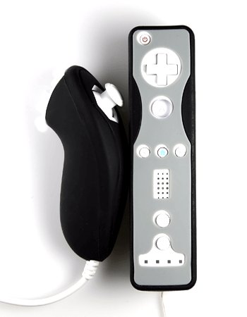 נינטנדו Wii Case Remote ו- Nunchuck/Nunchaku Premium Silicone כיסוי Wiimote כפפת Nunchuck Skin 2 סגנונות 17 אפשרויות צבע