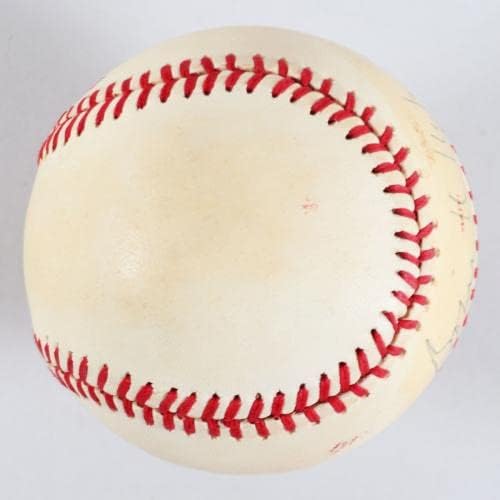 בואי קון חתם על בייסבול נציב MLB 1978 סדרת העולם - COA JSA - כדורי בייסבול חתימה