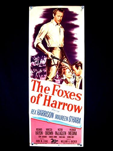 השועלים של Harrow-Maureen O'Hara-1947-Insert VG