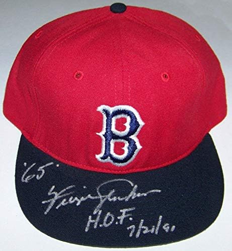 פרגי ג'נקינס HOF 7/21/91 65 חתום כובע בייסבול כובע בייסבול PSA COA! - כובעי MLB עם חתימה