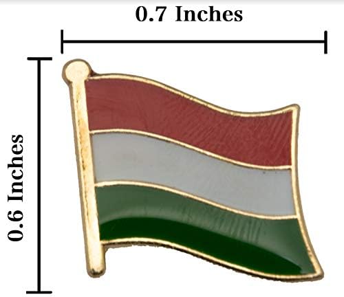 A-one 2 PCS Pack-Budapest Shield רקמת+סיכת דש דגל כפרי הונגריה, תיקון ציון דרך אירופה, סיכת דגל אירופית, טלאי עמיד, ברזל על בגדי ז'קט,