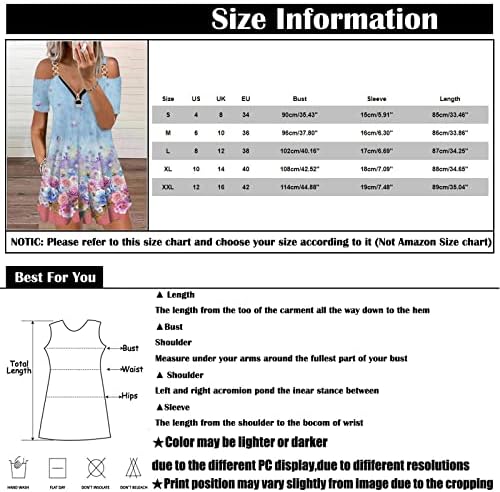 שמלות קיץ של פירו לנשים 2023, שמלה אלגנטית סקסית בוהו בתוספת גודל כתף קרה שרוול קצר 1/4 טלאי מיקוד.