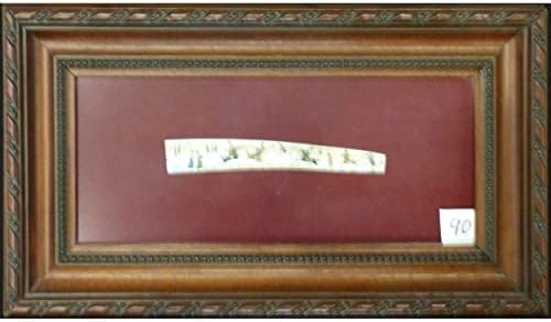 קיר פרסי אמנות מיניאטורה על ציור עצם אמנות יפה בעבודת יד מוכנה לקישוט הבית 9 x 11 panpm0243