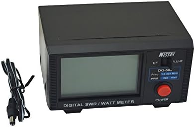 Fumei DG-503 LCD דיגיטלי 3.5 SWR/Watt Meter HF 1.6-60MHz & VHF/UHF 125-525MHz 1-200W לרדיו דו כיווני
