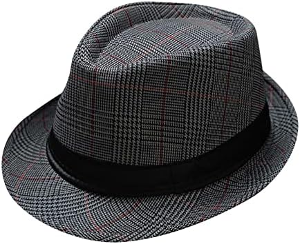גברים ונשים רטרו כובע ג'אז הדפס מפוספס כובע שמש בריטי נסיעות שמש כובע נשים גדולות כובע