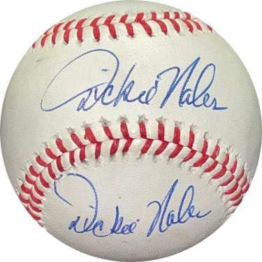 דיקי נולס החתימה על וילסון רשמי בייסבול בייסבול מינור מקומות טון - כדורי חתימה