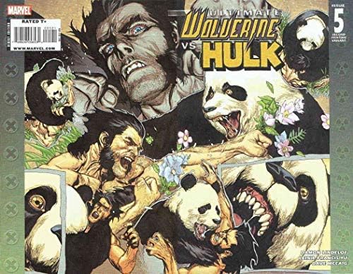 וולברין האולטימטיבי נגד האלק 5 וי-אף / נ. מ.; ספר קומיקס מארוול
