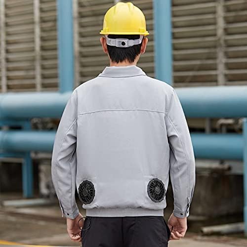 מעיל קירור קירור של TWDYC מעיל מעיל עבודות בגדי טיול ז'קט USB אספקת חשמל הגנה על חום הגנה