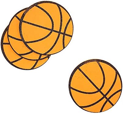 Homeford מכדור כדורסל נוצץ Eva Coam Cuts, 4-1/4 אינץ ', 10-count