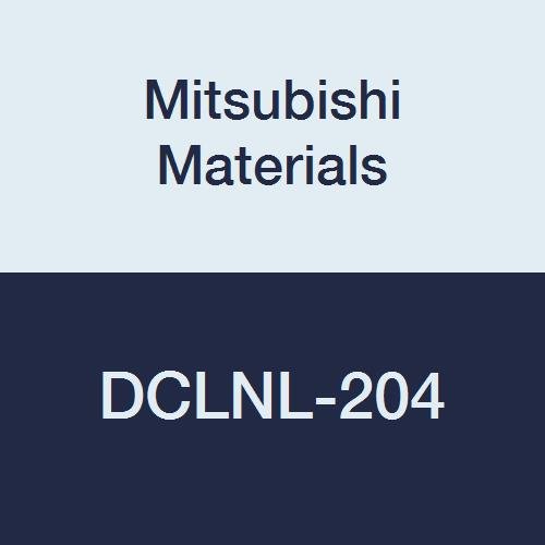 חומרי מיצובישי DCLNL-204 DCLN מחזיק כלים מהדק כפול חיצוני עם 0.500 IC 80 ° Rhombic Purning תוספת, משמאל, סגנון 90 מעלות ל ', זווית הקלה