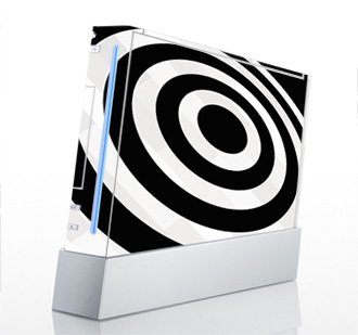 עור יעד של Bullseye עבור קונסולת Wii Nintendo