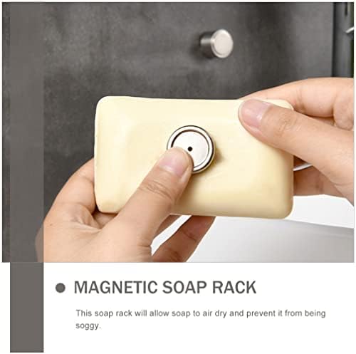 כיור Upkoch מחזיק כיור כיור מחזיק ספוג 1 הגדרת מתלה אחסון סבון מגנט